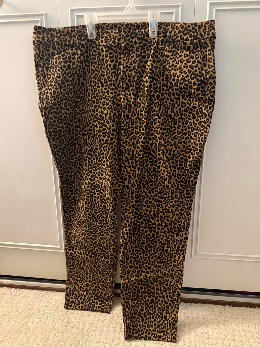 Old Navy Leopard Print Slim Pants